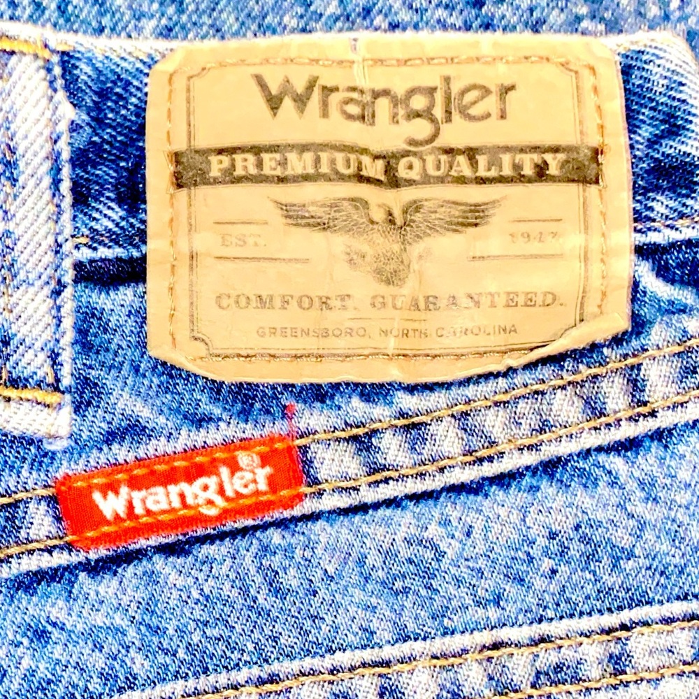 90’s Vintage Men's premium Relaxed durible Blue jeans 38/32